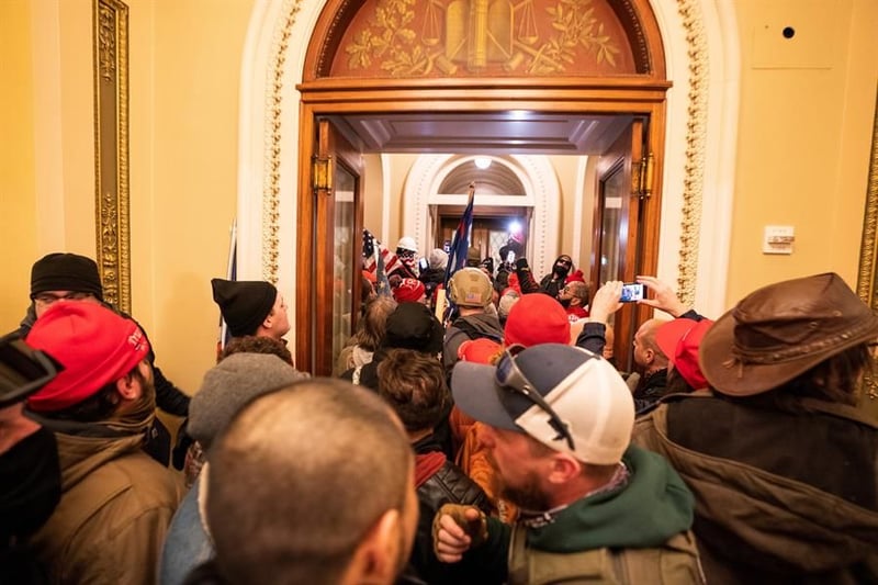 Asalto al Capitolio en Estados Unidos