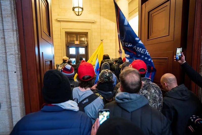 Asalto al Capitolio en Estados Unidos