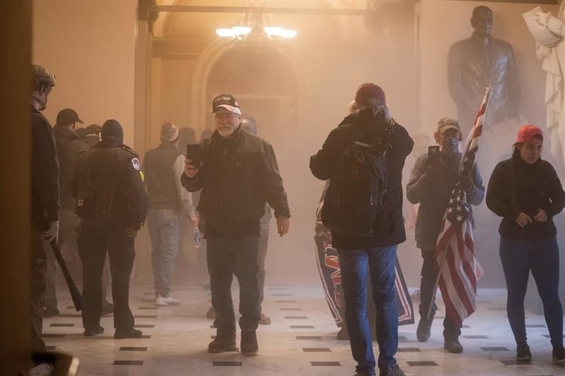 Asalto al Capitolio en Estados Unidos