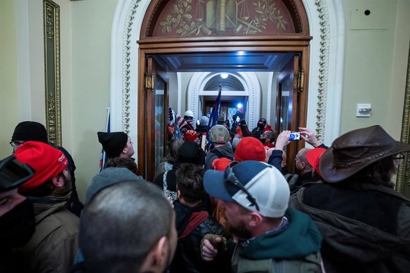 Asalto al Capitolio en Estados Unidos