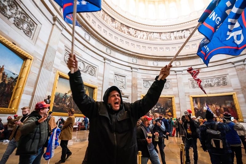 Asalto al Capitolio en Estados Unidos