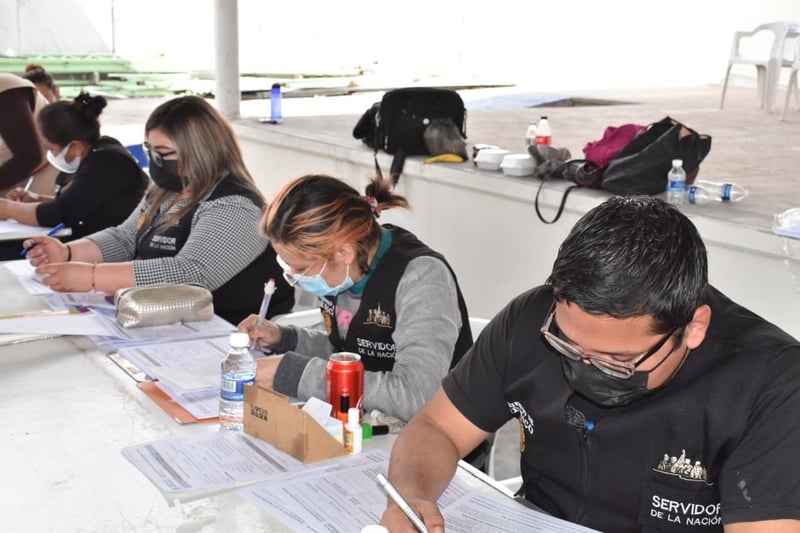 GALERÍA: Tercer día de vacunación en Frontera, Coahuila.