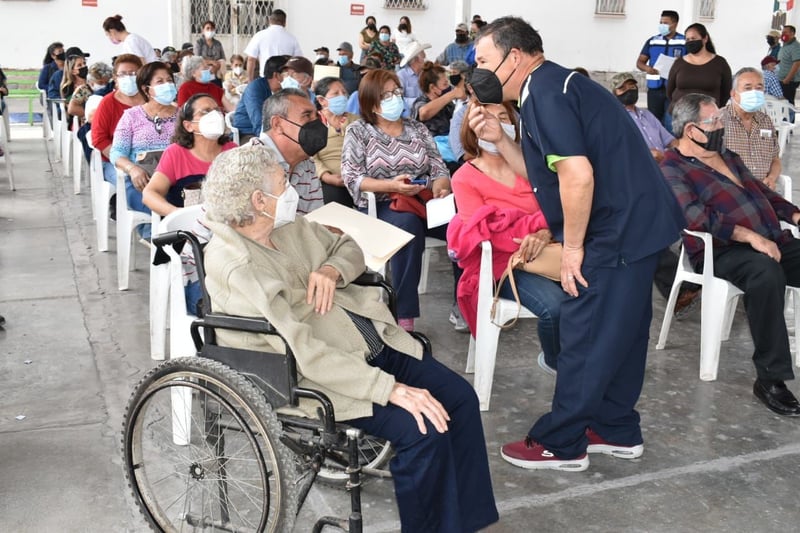 GALERÍA: Tercer día de vacunación en Frontera, Coahuila.