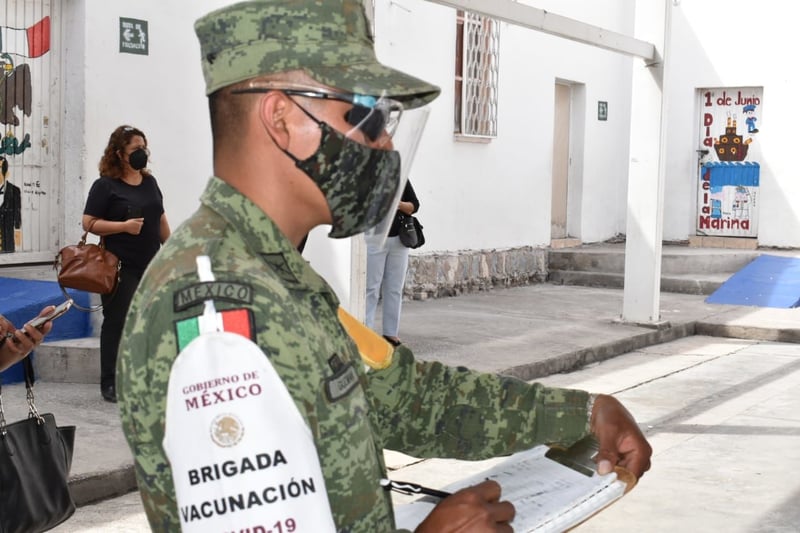 GALERÍA: Tercer día de vacunación en Frontera, Coahuila.