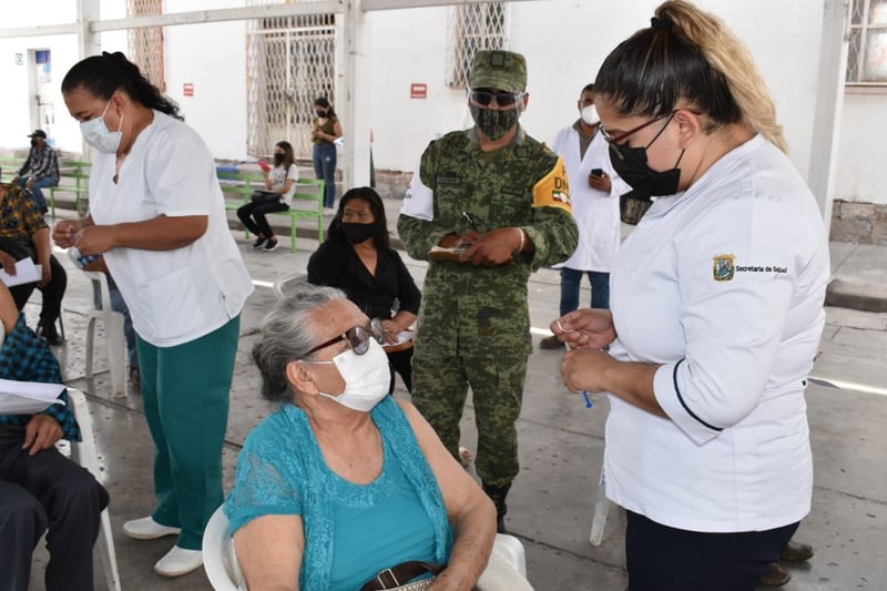 GALERÍA: Tercer día de vacunación en Frontera, Coahuila.