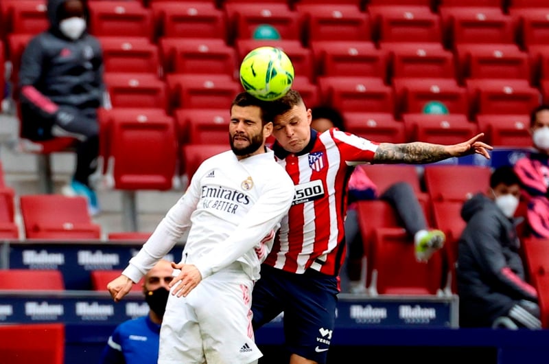 El Atlético vs el Madrid 