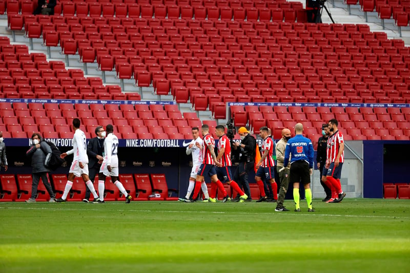 El Atlético vs el Madrid 