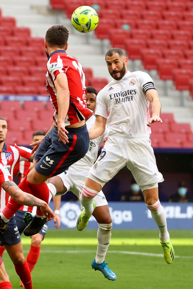 El Atlético vs el Madrid 