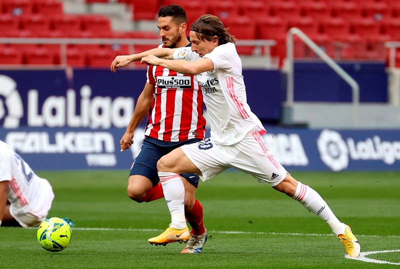 El Atlético vs el Madrid 