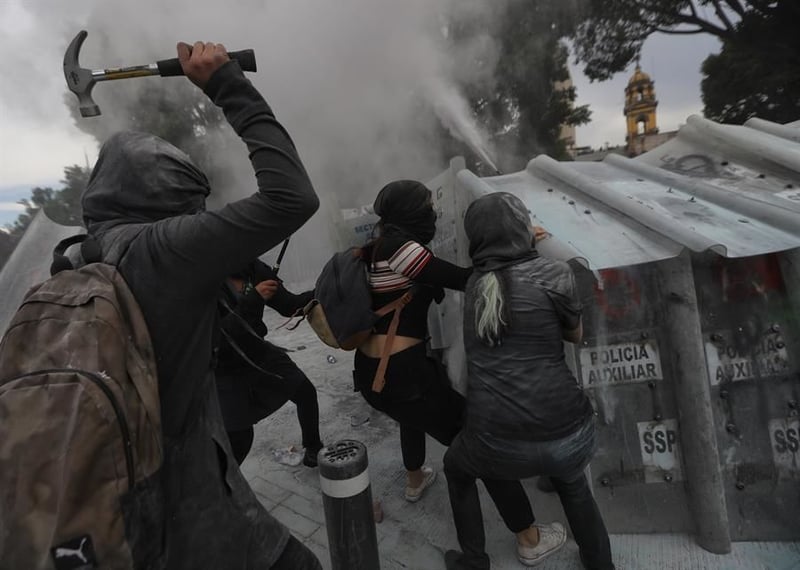 8M: Protestas por el Día Internacional de la Mujer