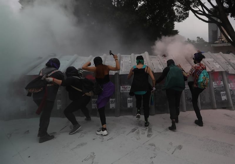 8M: Protestas por el Día Internacional de la Mujer