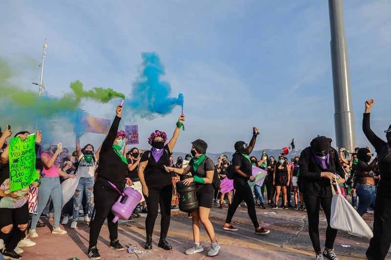 8M: Protestas por el Día Internacional de la Mujer