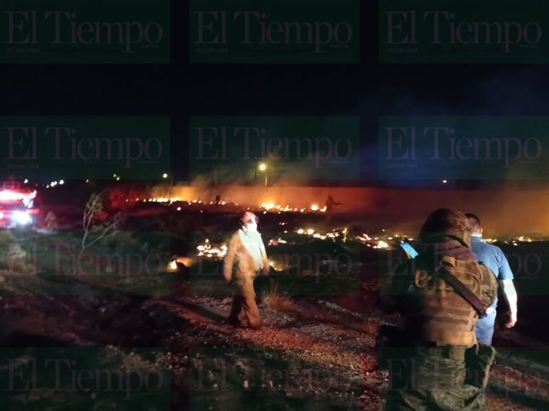 Incendio en FERROMEX