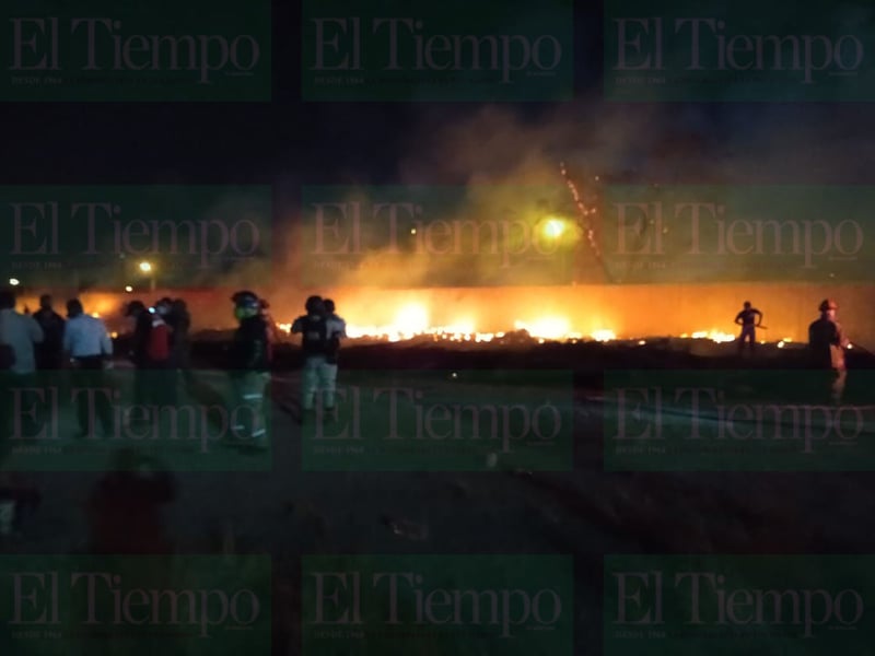 Incendio en FERROMEX