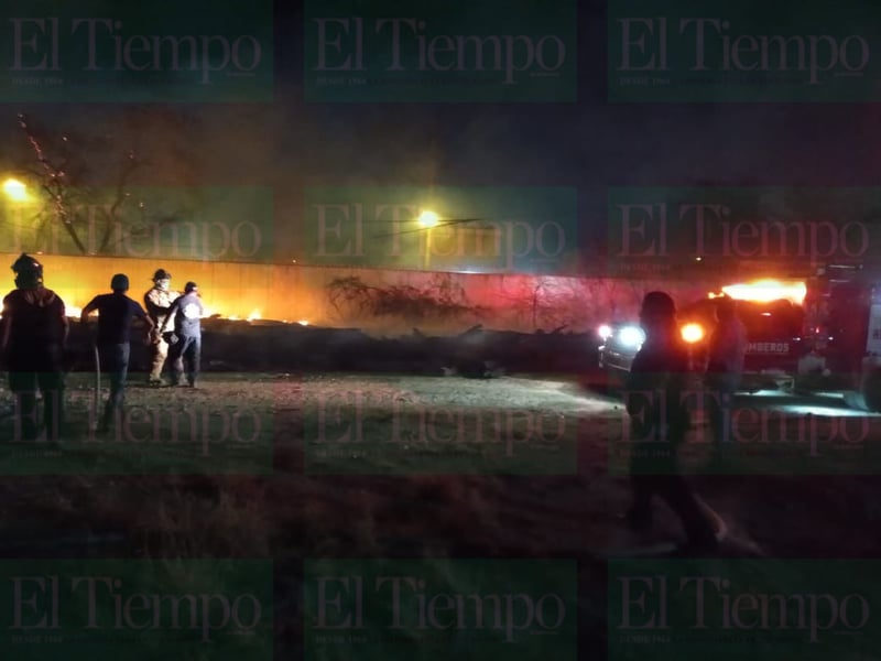 Incendio en FERROMEX