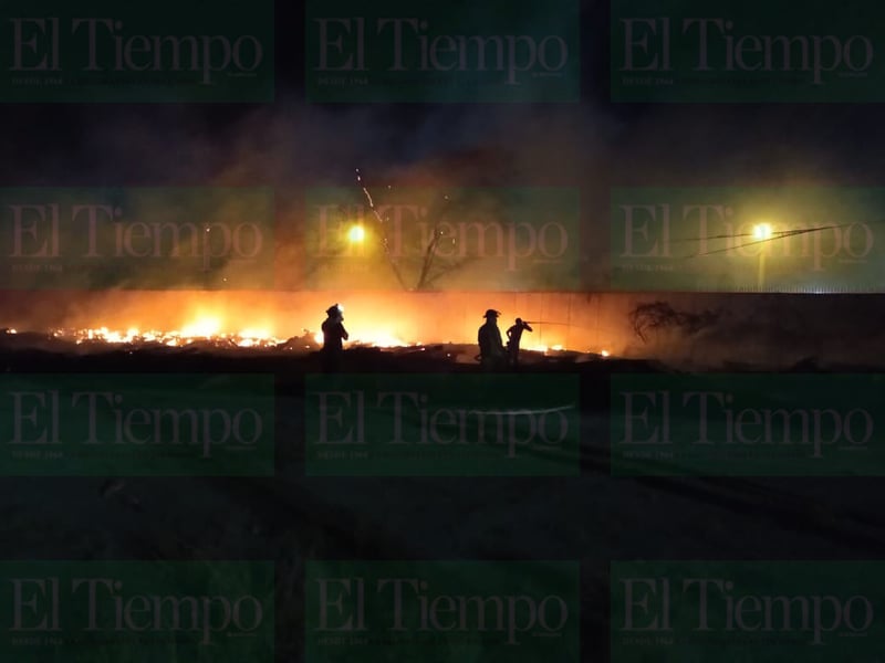 Incendio en FERROMEX