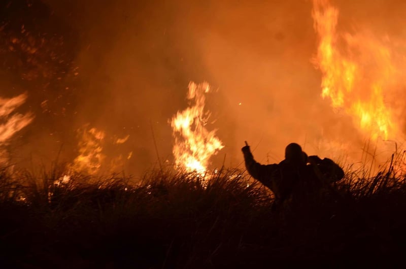 Incendio en el Montessori de Monclova