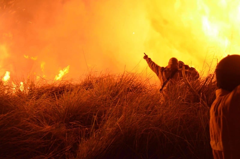 Incendio en el Montessori de Monclova