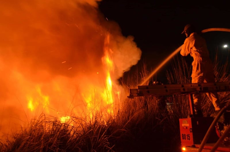 Incendio en el Montessori de Monclova