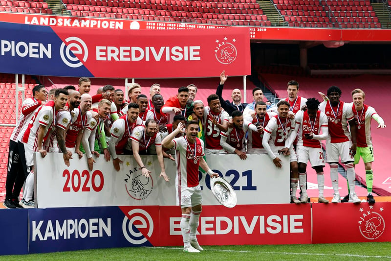 Ajax se ha proclamado campeon de la Eredivisie