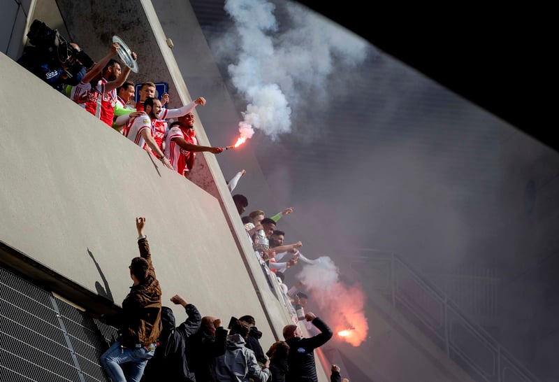 Ajax se ha proclamado campeon de la Eredivisie