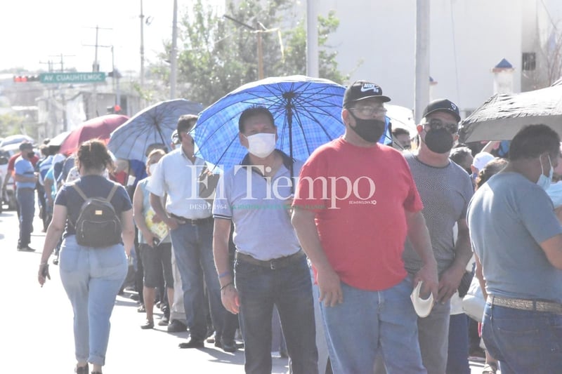 Vacunación antiCOVID-19 en Monclova 