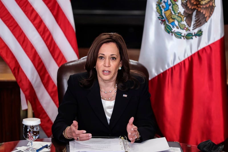 Reunión virtual de AMLO con Kamala Harris