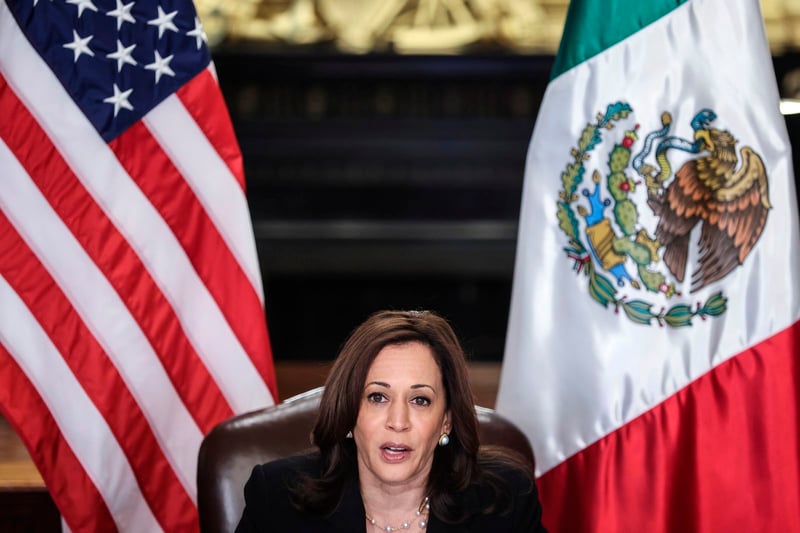 Reunión virtual de AMLO con Kamala Harris