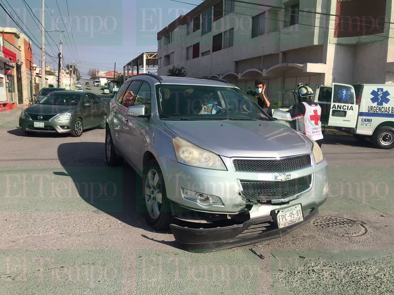 Accidente en el centro de Monclova