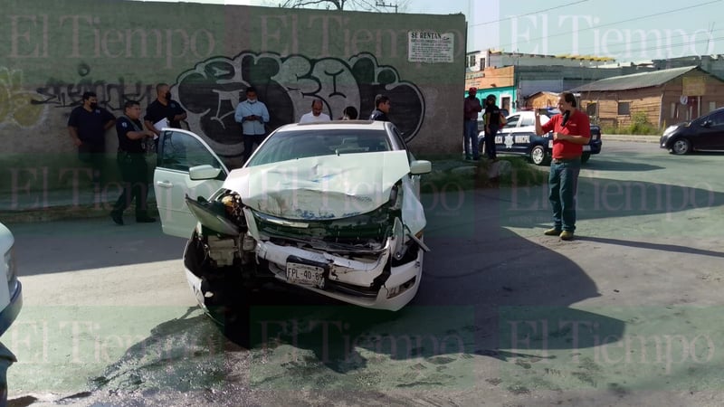 Accidente en el centro de Monclova