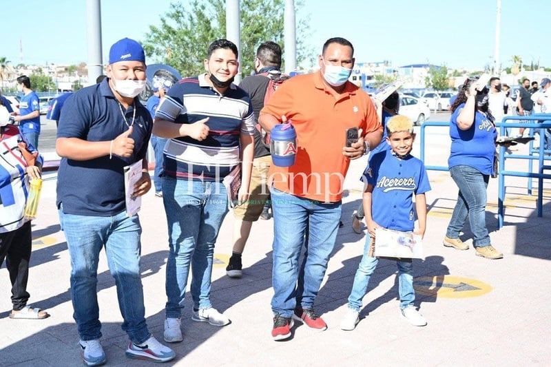 Así se vive la inauguración de la Temporada de Béisbol 2021 entre Acereros y Sultanes