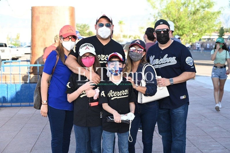 Así se vive la inauguración de la Temporada de Béisbol 2021 entre Acereros y Sultanes