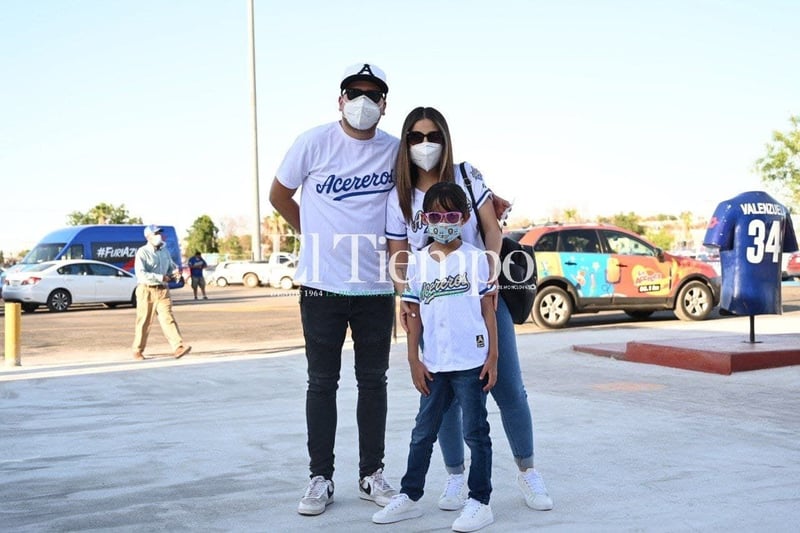 Así se vive la inauguración de la Temporada de Béisbol 2021 entre Acereros y Sultanes