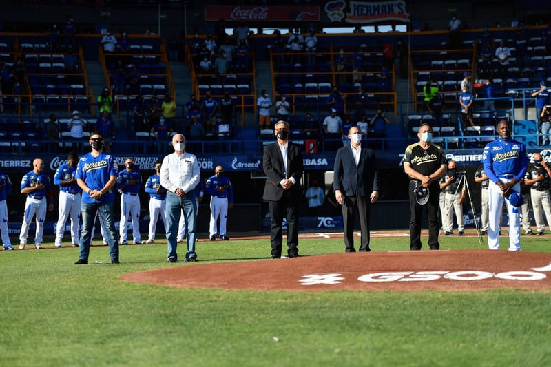 Inauguraron la Liga Mexicana de Béisbol