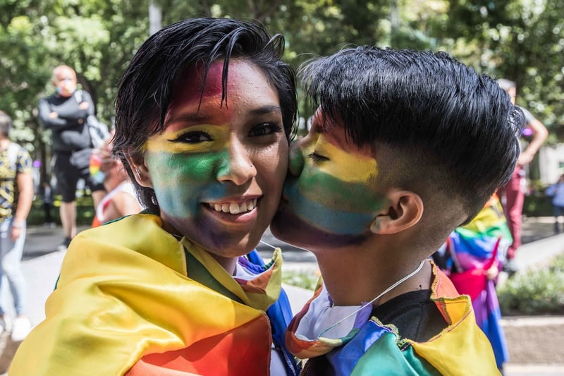 Marcha LGBTTTIQ+ en CDMX