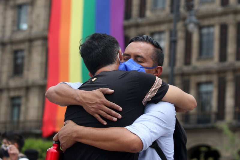 Marcha LGBTTTIQ+ en CDMX