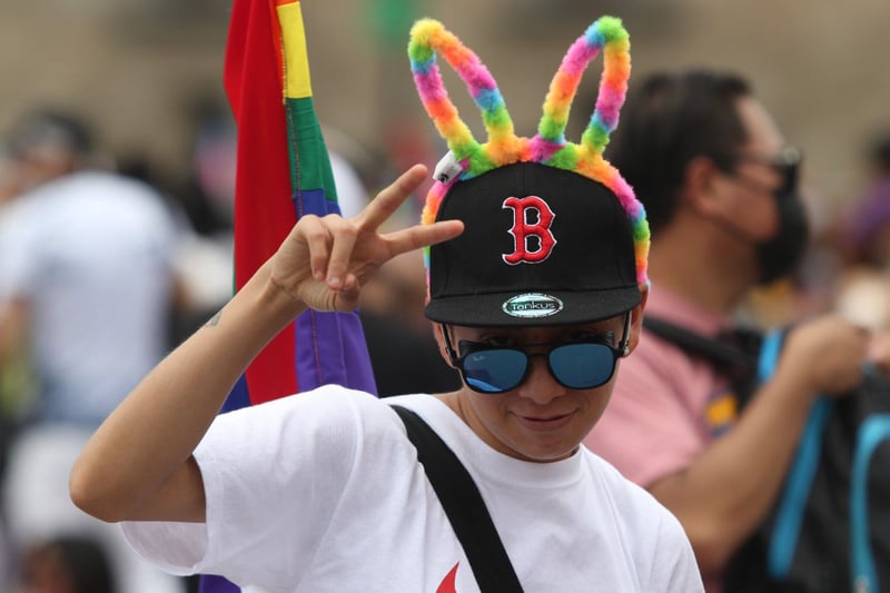 Marcha LGBTTTIQ+ en CDMX