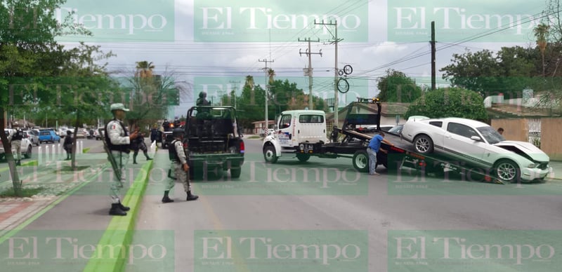 Se registra fuerte balacera en el Bulevar Madero de Monclova