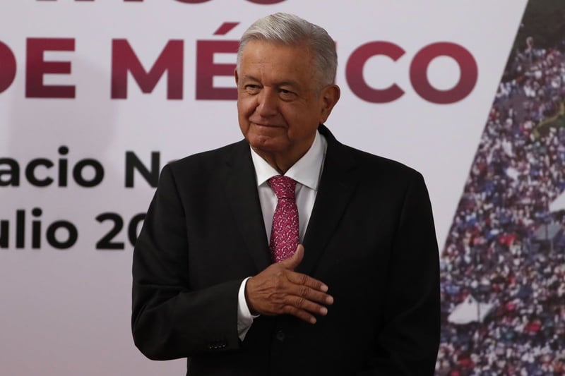 Tercer aniversario de su triunfo electoral de AMLO de 2018