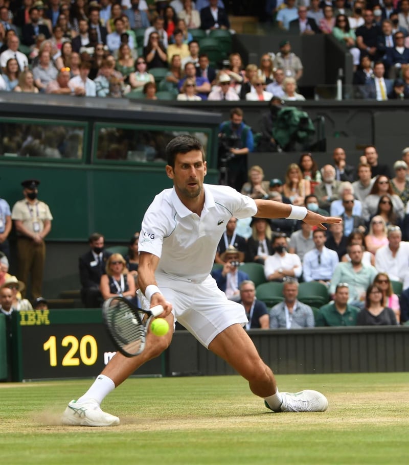 Djokovic gana en su Wimbledon