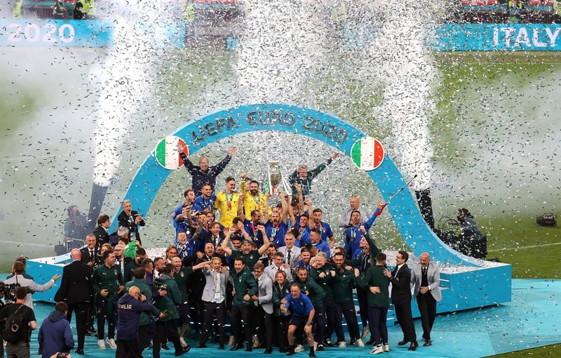 Italia gana la Eurocopa frente a Inglaterra