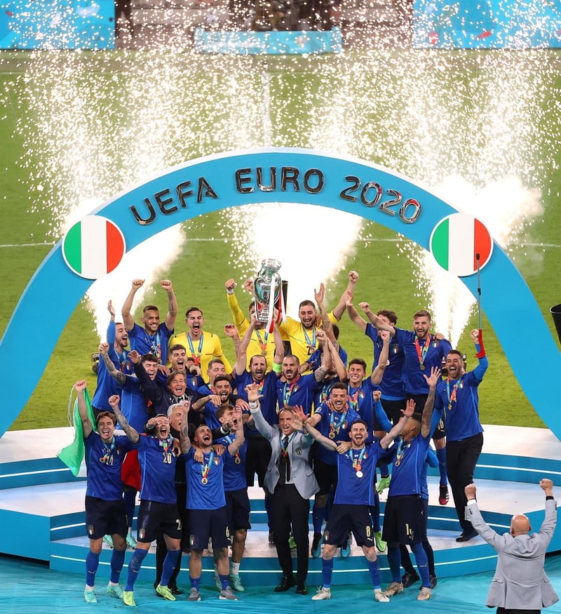 Italia gana la Eurocopa frente a Inglaterra