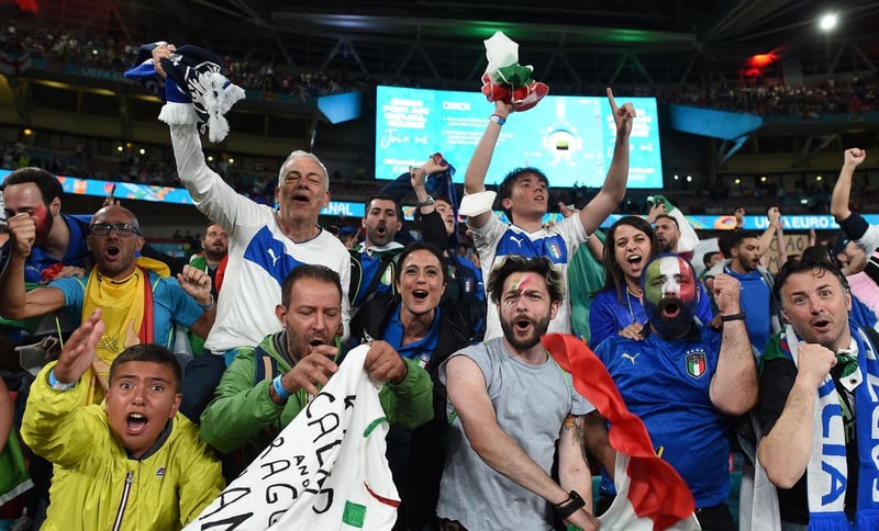 Italia gana la Eurocopa frente a Inglaterra