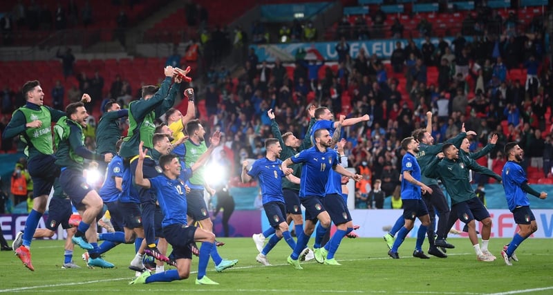 Italia gana la Eurocopa frente a Inglaterra