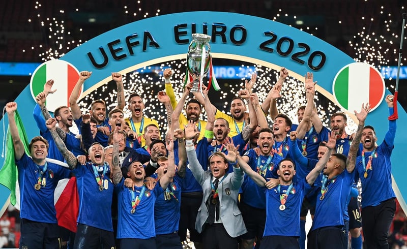 Italia gana la Eurocopa frente a Inglaterra