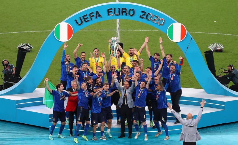 Italia gana la Eurocopa frente a Inglaterra