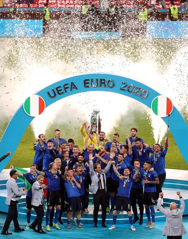 Italia gana la Eurocopa frente a Inglaterra