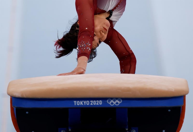 Alexa Moreno clasifica a la final de salto de caballo