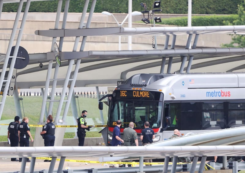 Zona del tiroteo en el Pentágono 