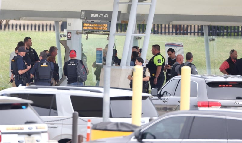 Zona del tiroteo en el Pentágono 